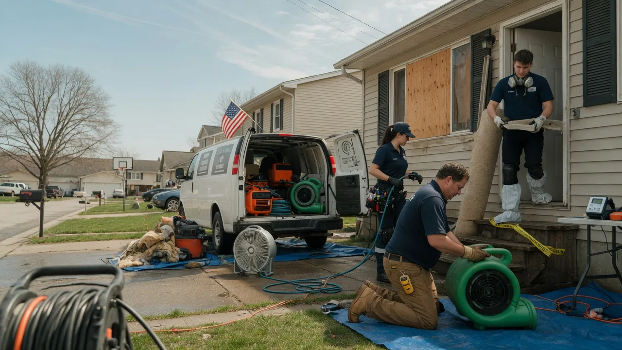 Water Damage Restoration in Augusta, WI near me